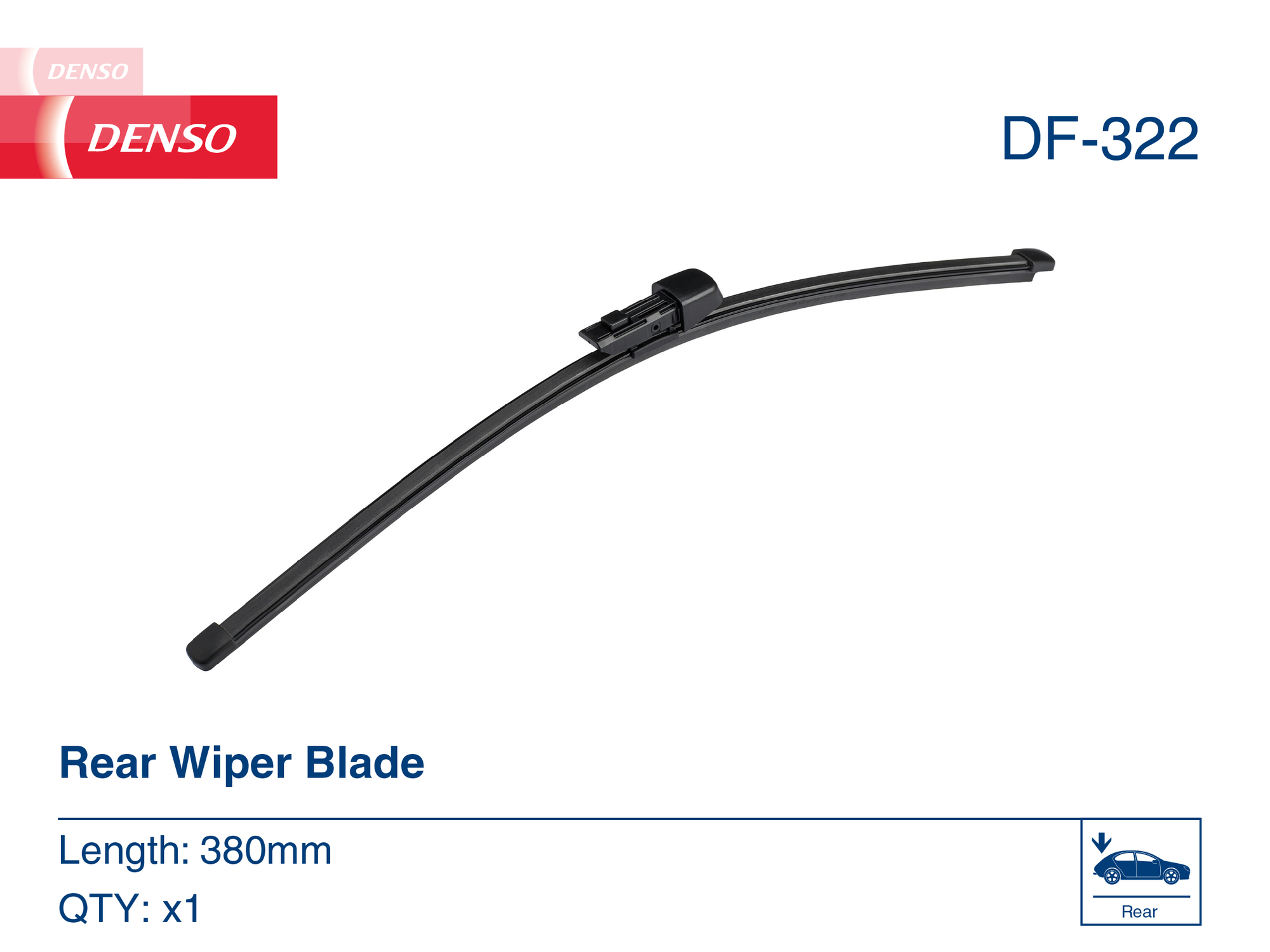 DENSO DF-322 Viskerblad