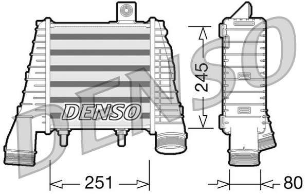 DENSO DIT02009 chladič turba