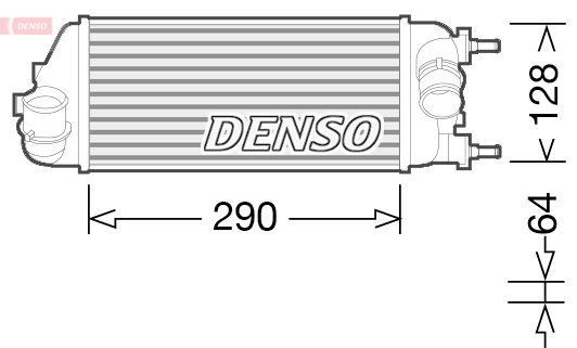 DENSO DIT09115 Intercooler-Intercooler-Ricambi Euro