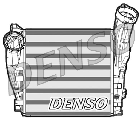 DENSO DIT28011 Intercooler,...