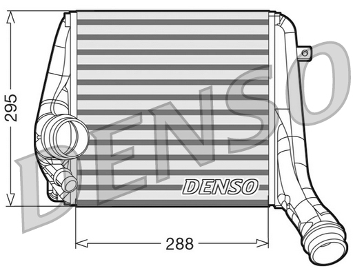 DENSO DIT28017 Intercooler