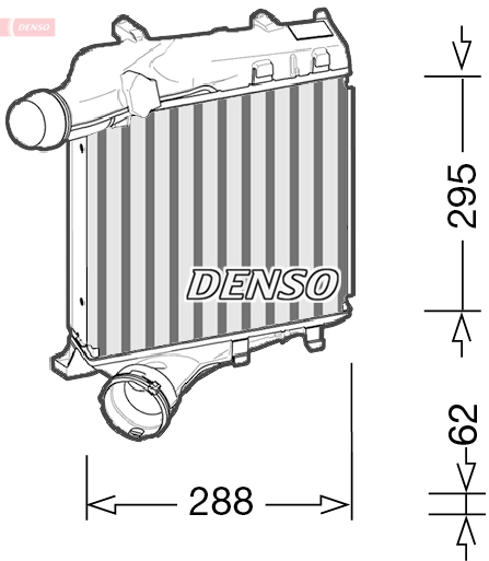 DENSO DIT28021 Intercooler-Intercooler-Ricambi Euro