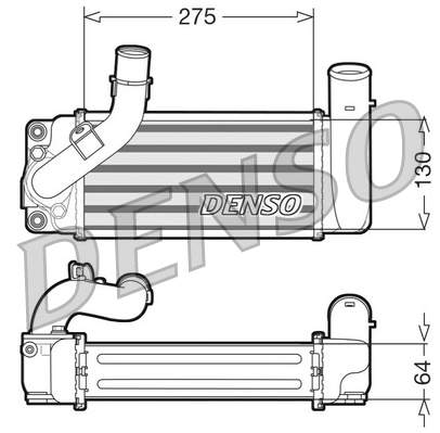 DENSO DIT50001 Intercooler