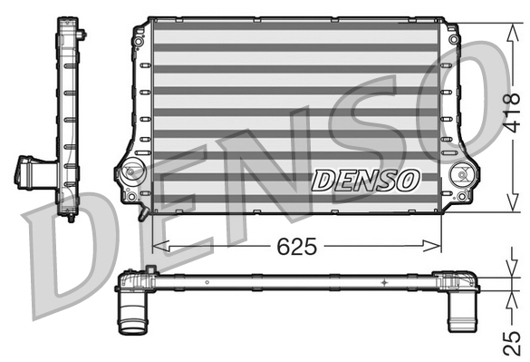 DENSO DIT50003 Intercooler-Intercooler-Ricambi Euro