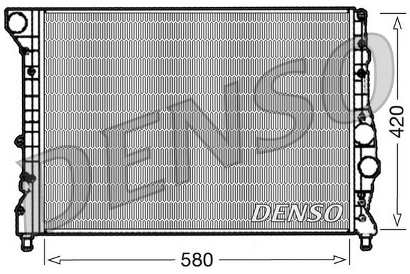 DENSO DRM01001 Radiatore, Raffreddamento motore