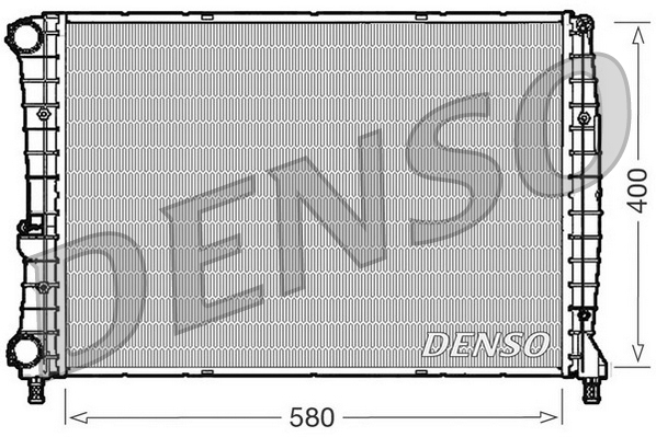 DENSO DRM01002 Radiatore, Raffreddamento motore