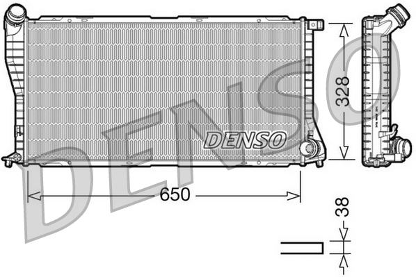 DENSO DRM05002 Radiatore, Raffreddamento motore