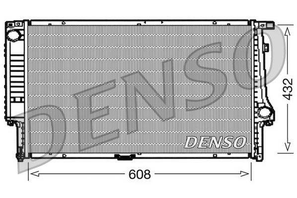 DENSO DRM05061 Radiatore, Raffreddamento motore-Radiatore, Raffreddamento motore-Ricambi Euro