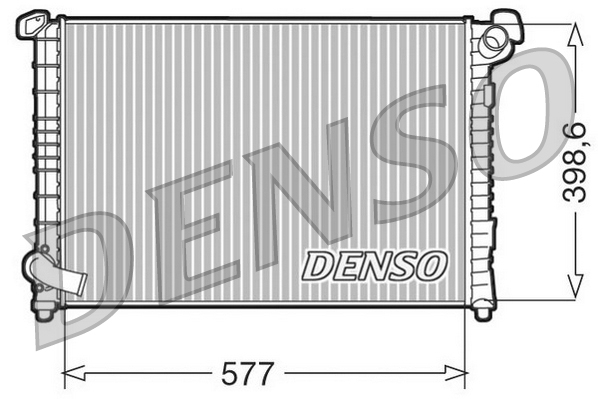 DENSO DRM05101 Radiatore, Raffreddamento motore