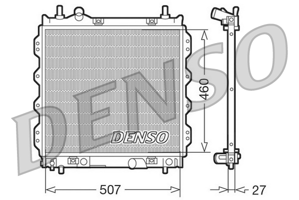 DENSO DRM06005 Chladič,...