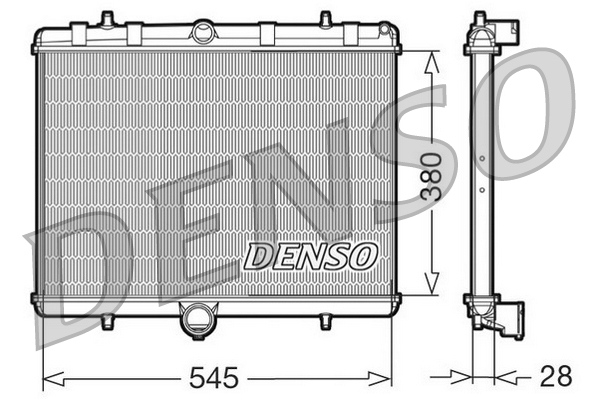 DENSO DRM07060 Chladič,...