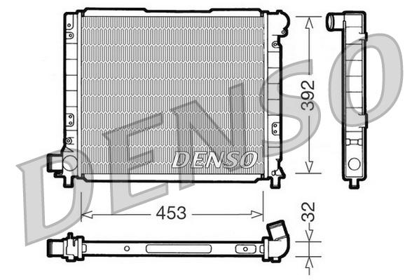 DENSO DRM09051 Chladič,...