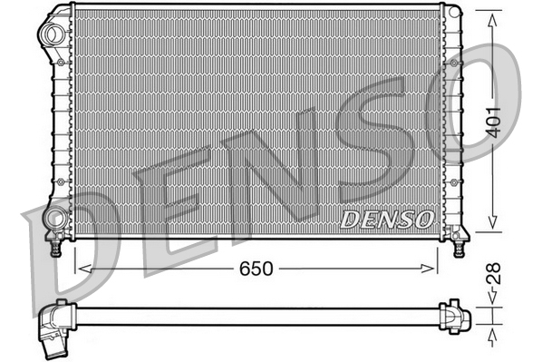 DENSO DRM09061 Radiator,...