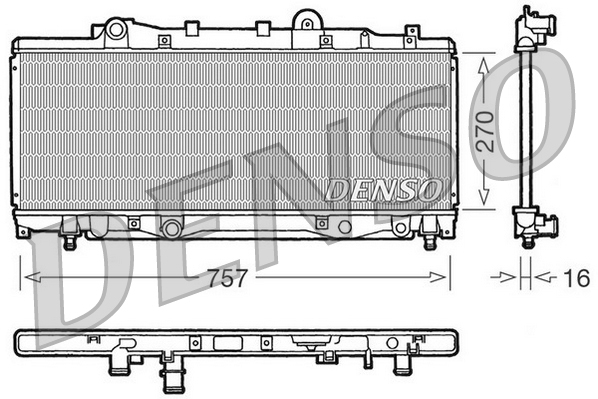 DENSO DRM09094 Radiator,...