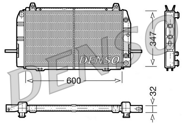 DENSO DRM10084 Radiatore, Raffreddamento motore