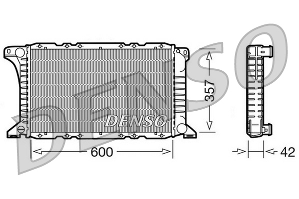 DENSO DRM10090 Radiatore, Raffreddamento motore