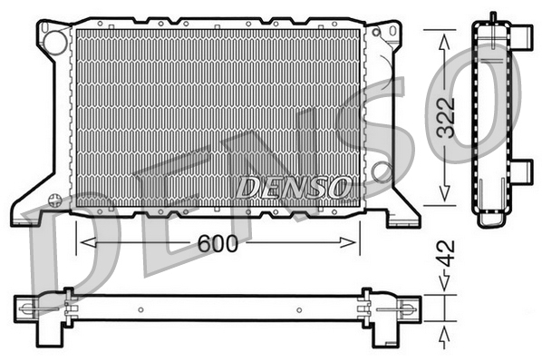 DENSO DRM10098 Radiator,...