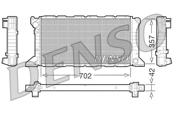 DENSO DRM10099 Radiator,...