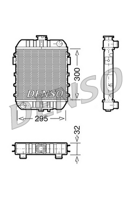 DENSO DRM20060 Radiator,...