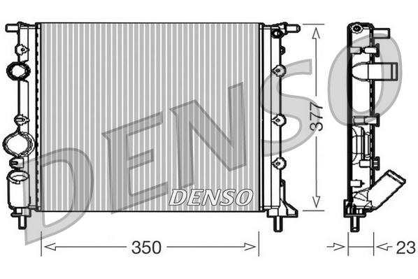 DENSO DRM23010 Chladič,...