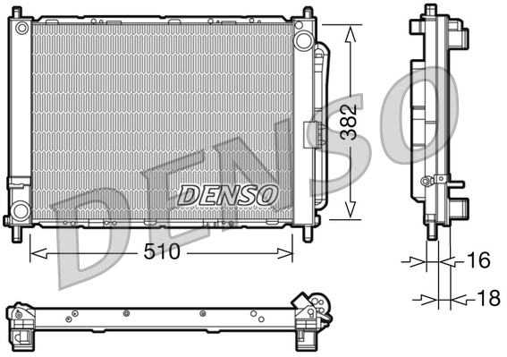 DENSO DRM23102 Gruppo raffreddamento