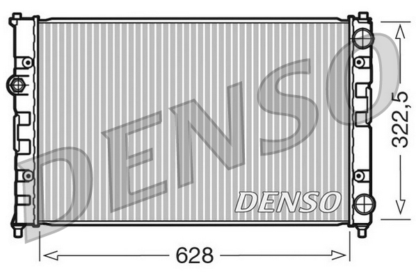 DENSO DRM26009 Radiator,...