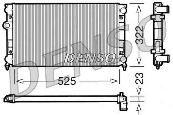 DENSO DRM32006 Radiator,...