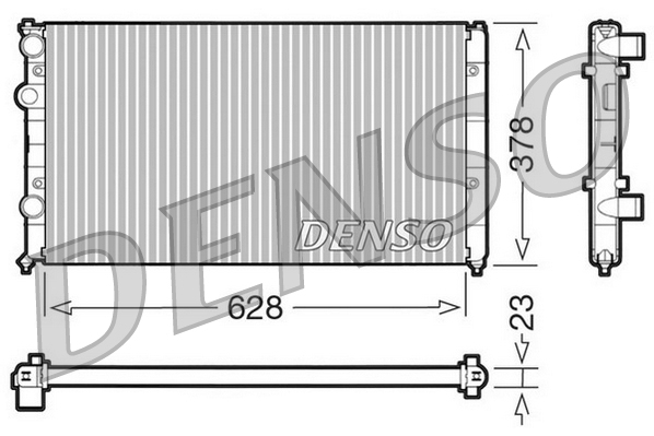 DENSO DRM32035 Radiator,...