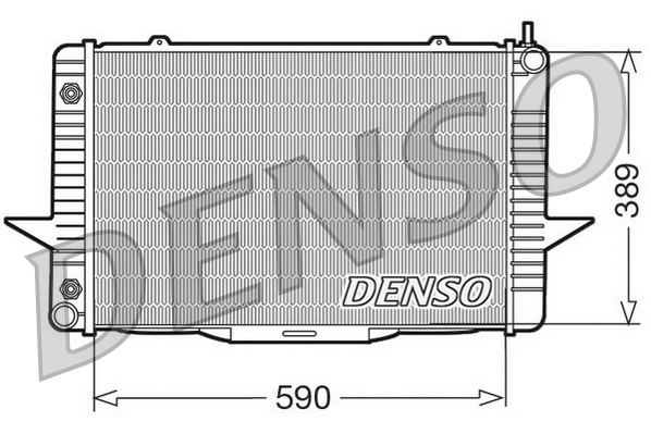 DENSO DRM33067 Radiatore, Raffreddamento motore-Radiatore, Raffreddamento motore-Ricambi Euro