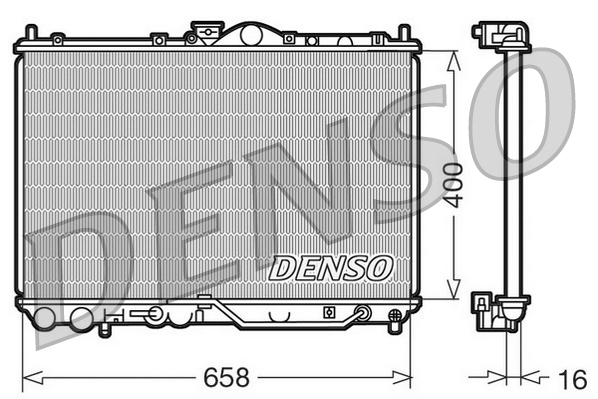 DENSO DRM45011 Radiator,...