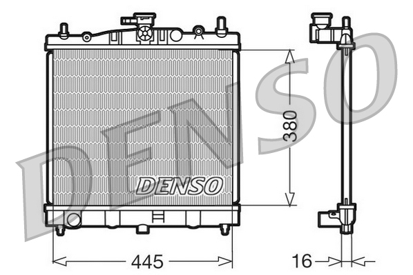 DENSO DRM46002 Chladič,...