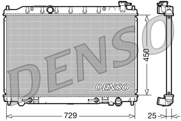 DENSO DRM46029 Radiator,...