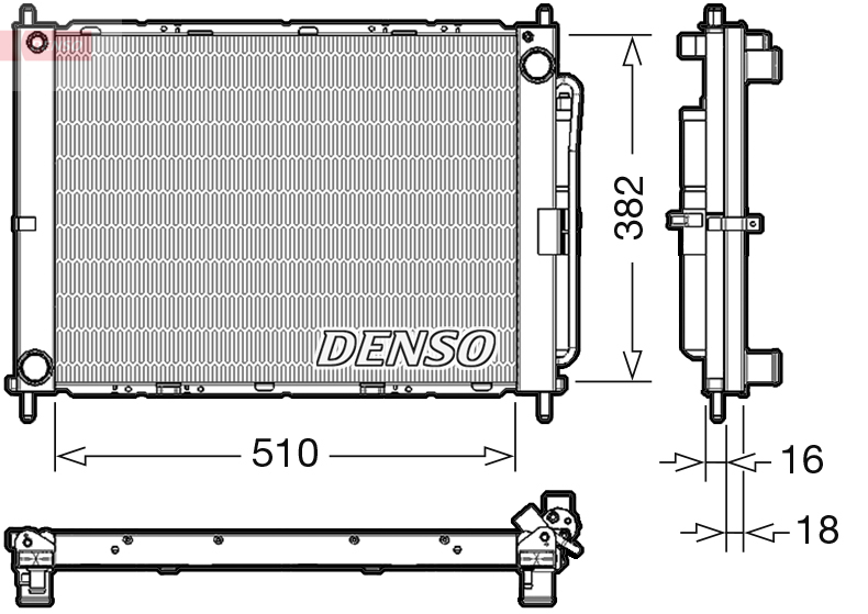 DENSO DRM46102 Cooler Module