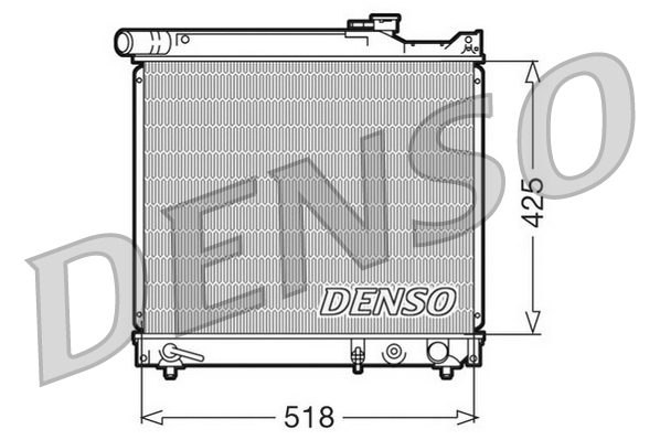 DENSO DRM47012 Radiator,...