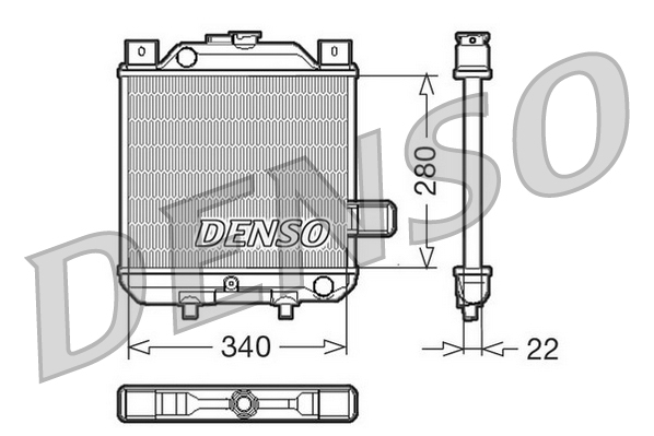 DENSO DRM99006 Radiator,...