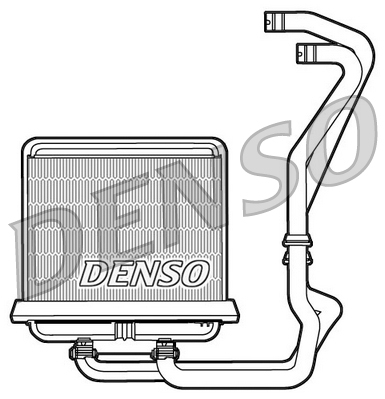 DENSO DRR12006 Scambiatore calore, Riscaldamento abitacolo-Scambiatore calore, Riscaldamento abitacolo-Ricambi Euro