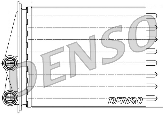 DENSO DRR23020 Scambiatore calore, Riscaldamento abitacolo