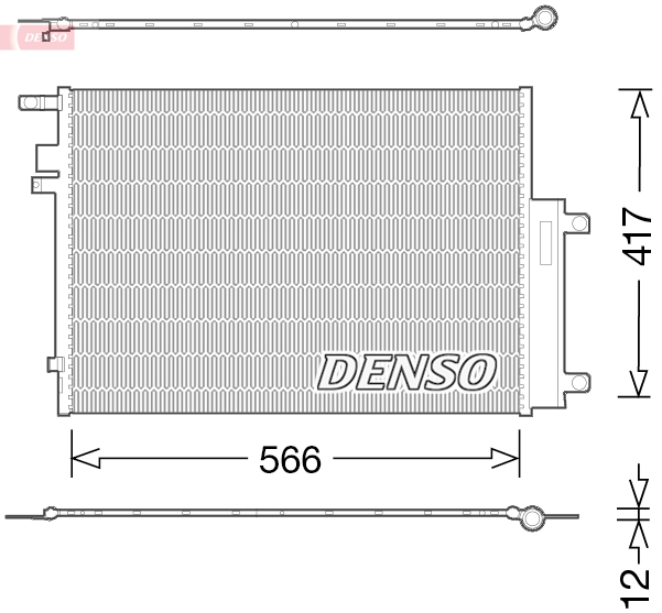 DENSO DCN06017 Συμπυκνωτής,...