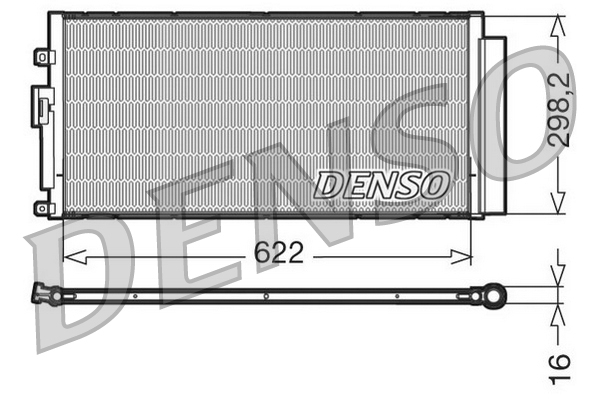 DENSO DCN09046 Condenser,...