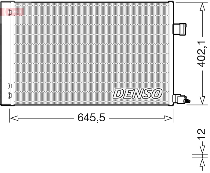 DENSO DCN11009 Condenser,...