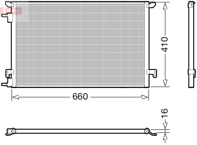 DENSO DCN20045 Condenser,...