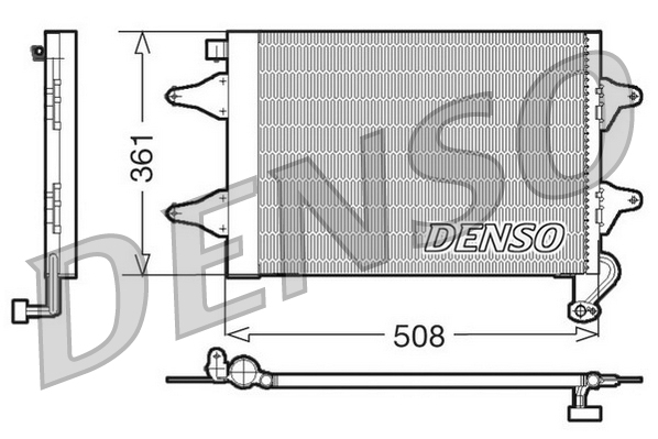 DENSO DCN27004 Condenser,...