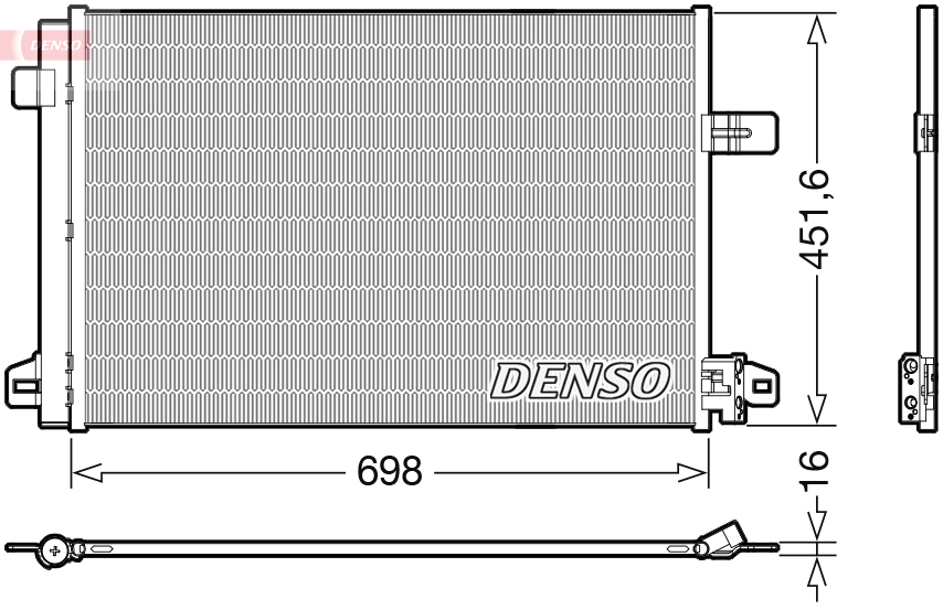 DENSO DCN32028 Condenser,...