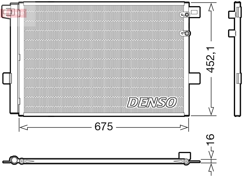 DENSO DCN32065 Condenser,...