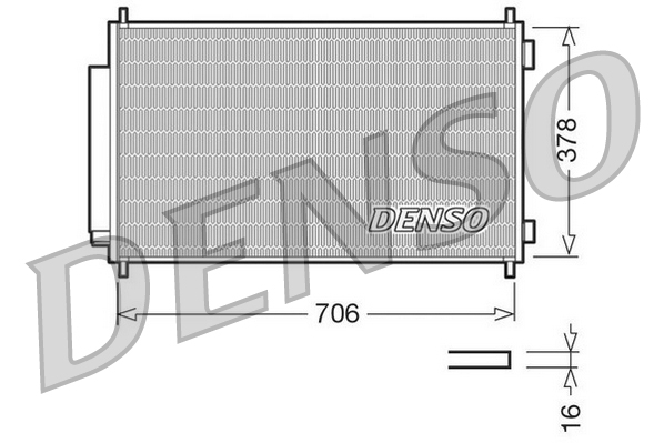 DENSO DCN40002 Condenser,...