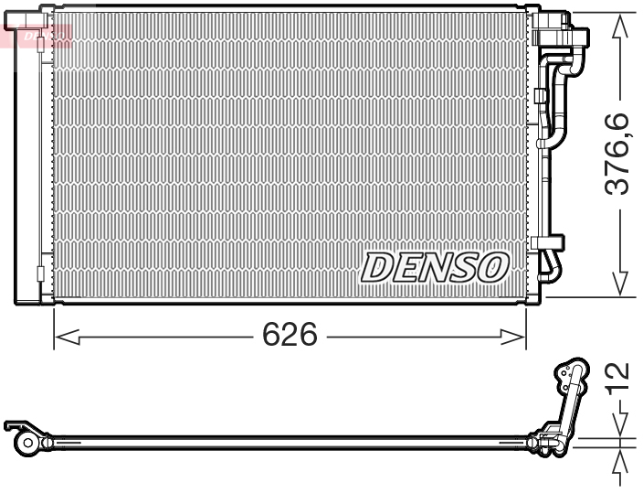 DENSO DCN41034 Condenser,...