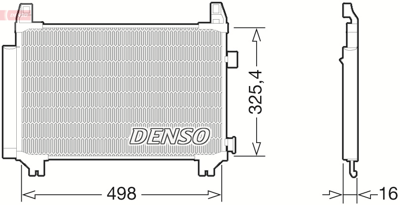 DENSO DCN50029 Condenser,...