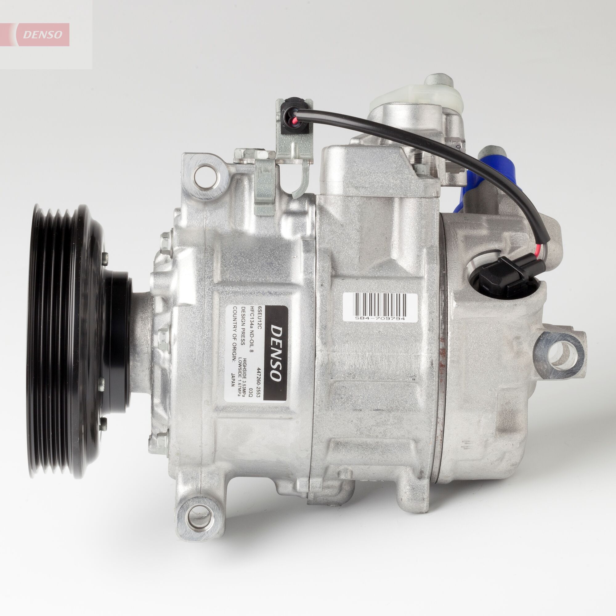 DENSO DCP02061 Compressor, air conditioning
