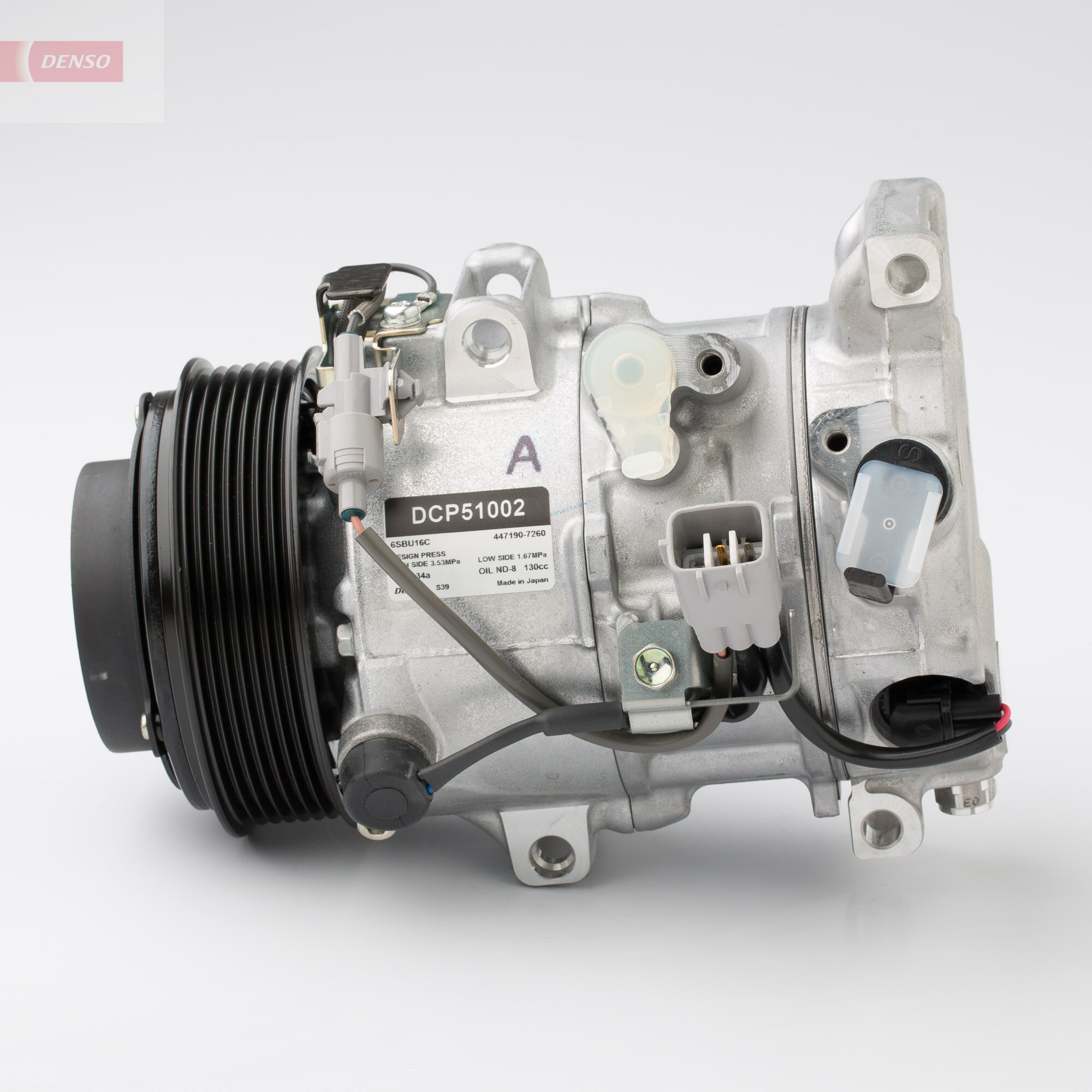 DENSO DCP51002 Compressor, air conditioning