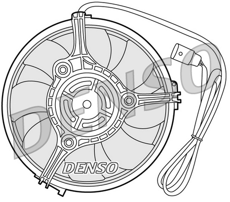 DENSO DER02001 Fan, engine...